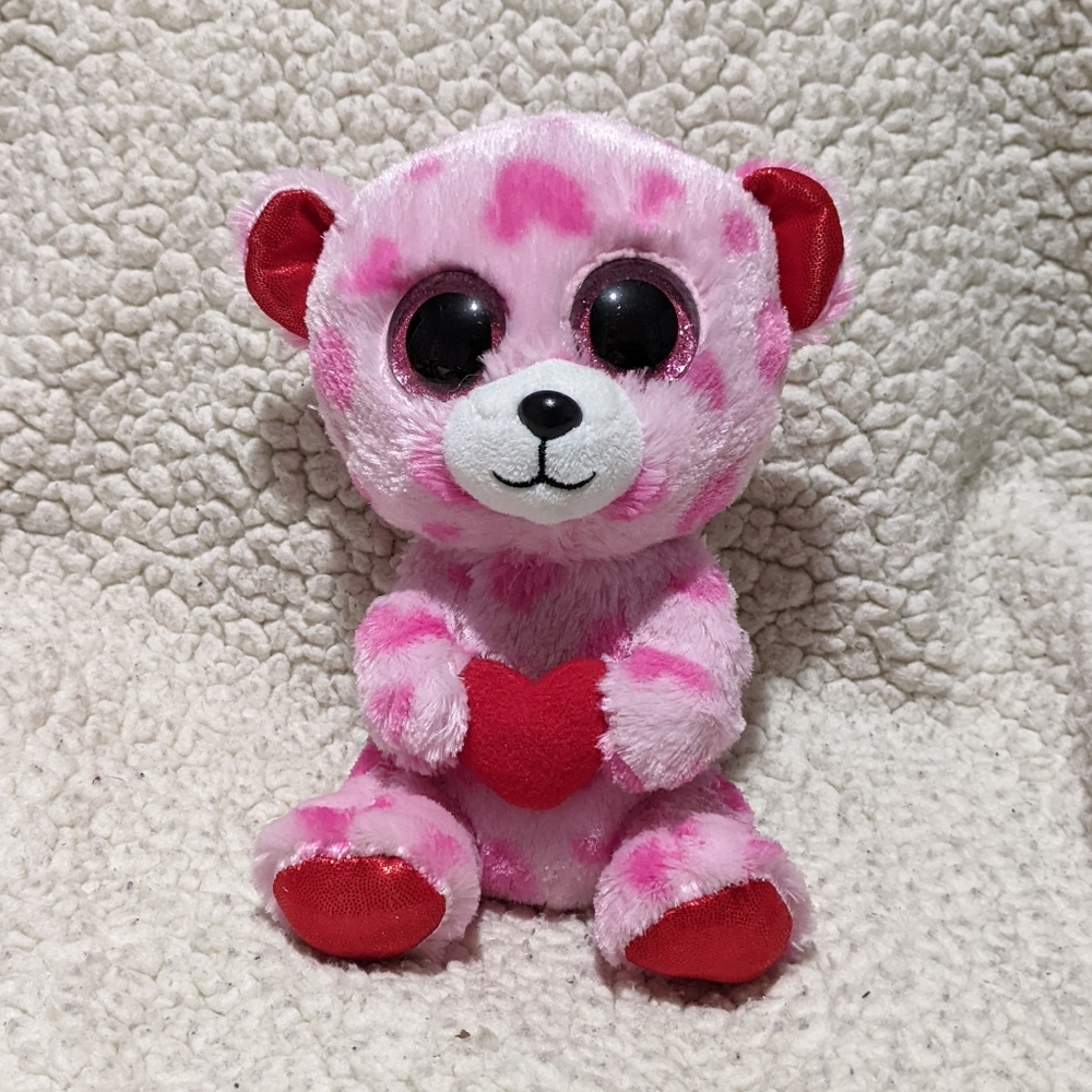 💚3/$15 Sweetikins the Valentine's Bear - Beanie Boos